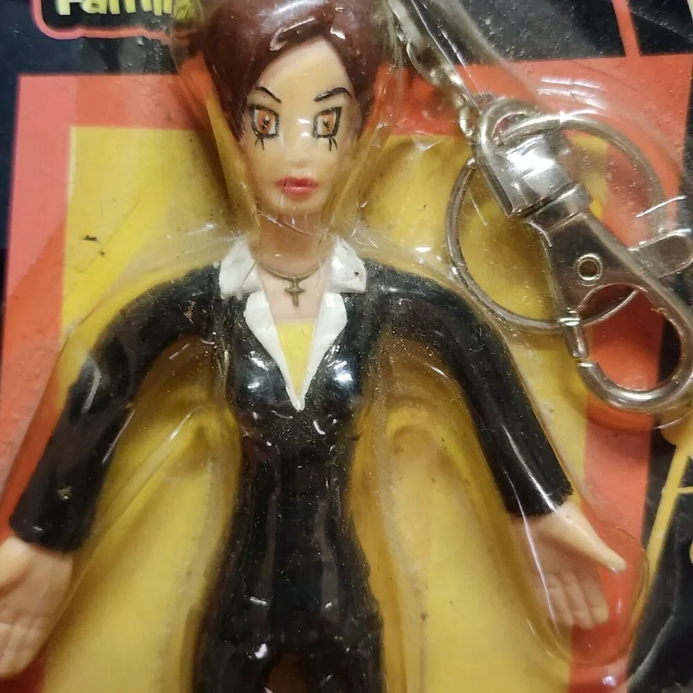 Sharon The Osbourne Family Bendable Keychain 2002 Fun 4 All See Pictures & Desc